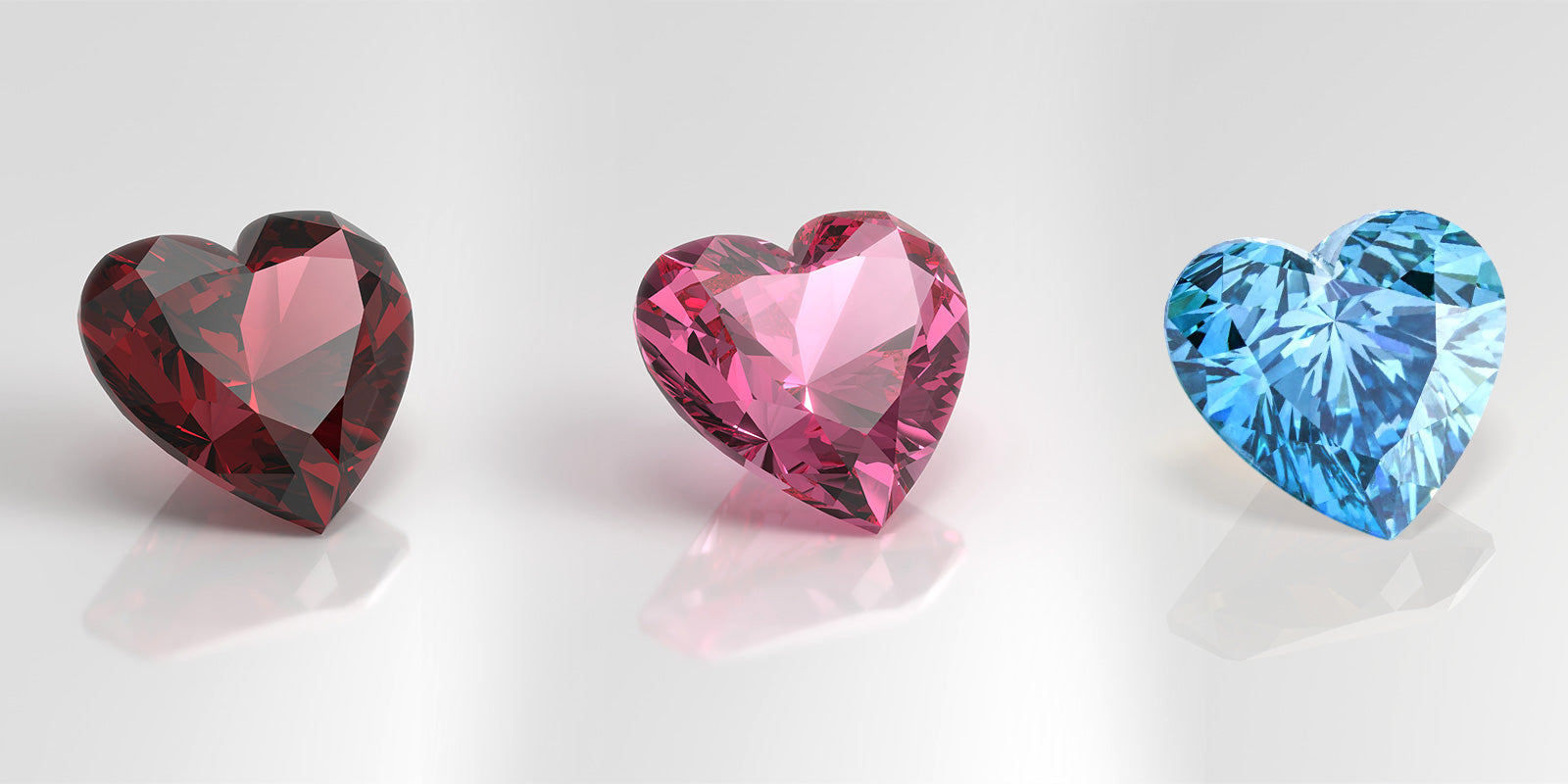 Heart Cut Gemstones 