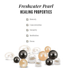 Rosec Jewels-Tiny Freshwater Pearl and Moissanite Two Stone Tragus Earring