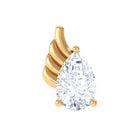 Rosec Jewels-Pear Shape Moissanite Wing Cartilage Earring