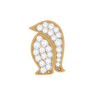 Rosec Jewels-Certified Moissanite Penguin Cartilage Earring