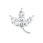 Rosec Jewels-Marquise Moissanite Leaf Cartilage Earring