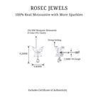 Rosec Jewels-Marquise Moissanite Butterfly Dangle Earring