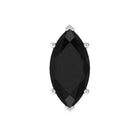 Rosec Jewels-Marquise Black Spinel Simple Cartilage Earing