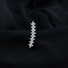 Rosec Jewels-Genuine Diamond Ear Climber Earring for Helix Piercing