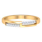 Rosec Jewels-Round Diamond Band Ring in Prong Setting