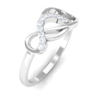 Rosec Jewels-Natural Diamond Interlock Infinity Ring