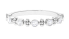 Rosec Jewels-Natural Diamond Beaded Half Eternity Band Ring