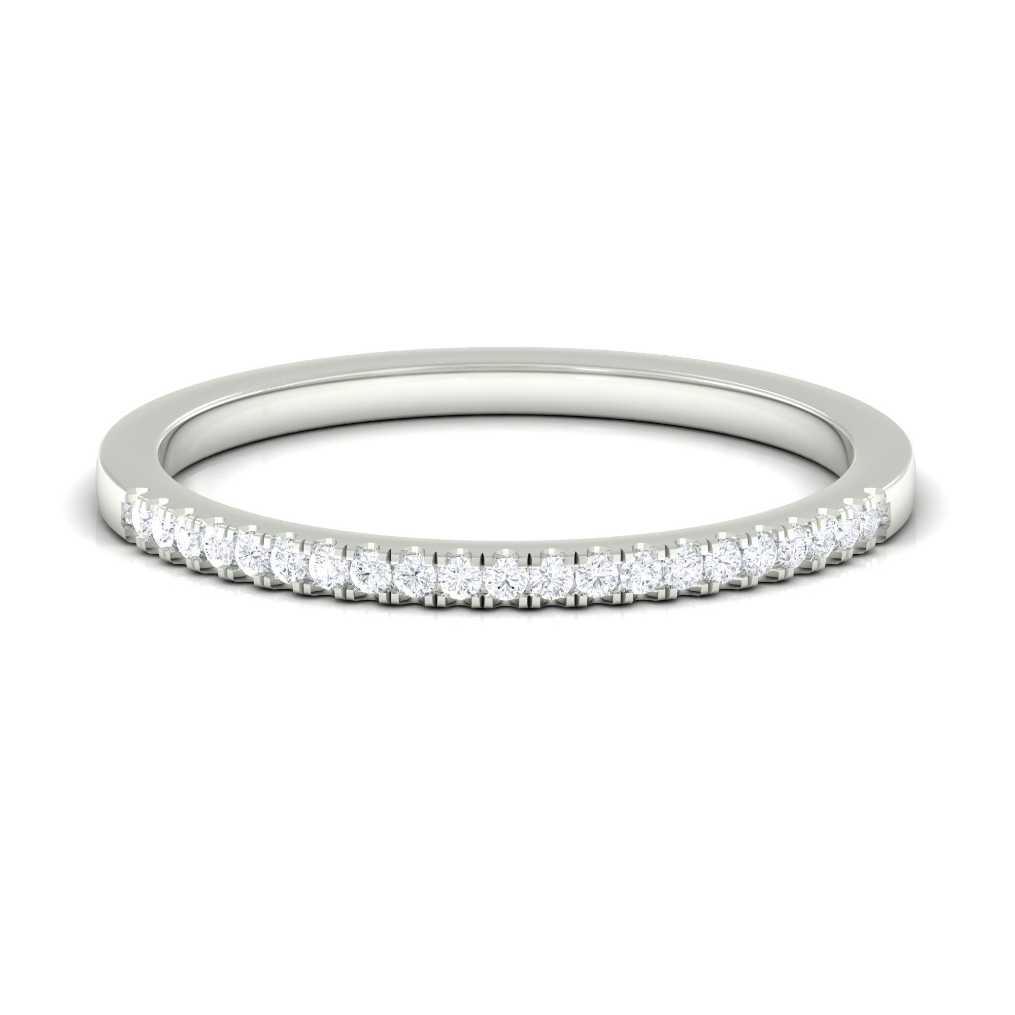 Rosec Jewels-Natural Diamond Minimal Stackable Band Ring