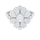 Rosec Jewels-Illusion Set Diamond Statement Engagement Ring