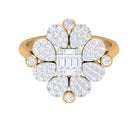 Rosec Jewels-Illusion Set Diamond Statement Engagement Ring