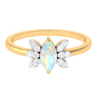 Rosec Jewels-Marquise Ethiopian Opal and Diamond Promise Ring