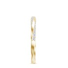 Rosec Jewels-Diamond Gold Twisted Eternity Promise Ring