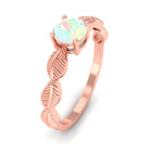 Rosec Jewels-Nature Inspired Ethiopian Opal Solitaire Ring