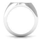 Rosec Jewels-Cubic Zirconia Aquarius Zodiac Signet Ring