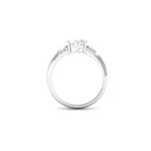 Rosec Jewels-Oval Cubic Zirconia Solitaire Engagement Ring