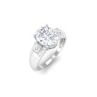 Rosec Jewels-Oval Cubic Zirconia Solitaire Engagement Ring