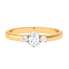 Rosec Jewels-3 Stone Moissanite Minimal Promise Ring