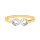 Rosec Jewels-Elegant Diamond Infinity Promise Ring