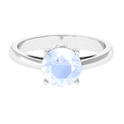 Rosec Jewels-1 CT Round Diamond Solitaire Engagement Ring with Surprise Diamond