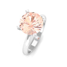 Rosec Jewels-8 MM Morganite Solitaire Engagement Ring