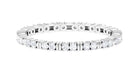 Rosec Jewels-Minimal Stackable Eternity Ring with Moissanite