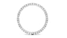 Rosec Jewels-Minimal Stackable Eternity Ring with Moissanite