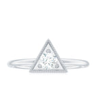 Rosec Jewels-Natural Diamond Dainty Triangle Promise Ring