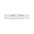 Rosec Jewels-Simple Full Eternity Band Ring with Moissanite