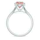 Rosec Jewels-Natural Morganite Solitaire Engagement Ring