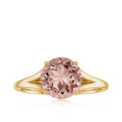 Rosec Jewels-Natural Morganite Solitaire Engagement Ring