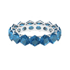 Rosec Jewels-5 MM London Blue Topaz Full Eternity Ring