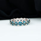 Rosec Jewels-5 MM London Blue Topaz Full Eternity Ring