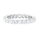 Rosec Jewels-Round Certified Moissanite Full Eternity Band Ring