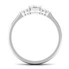 Rosec Jewels-2 CT Octagon Cut Simulated Diamond Trio Engagement Ring