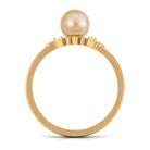 Rosec Jewels-2.75 CT South Sea Pearl Cocktail Engagement Ring with Diamond