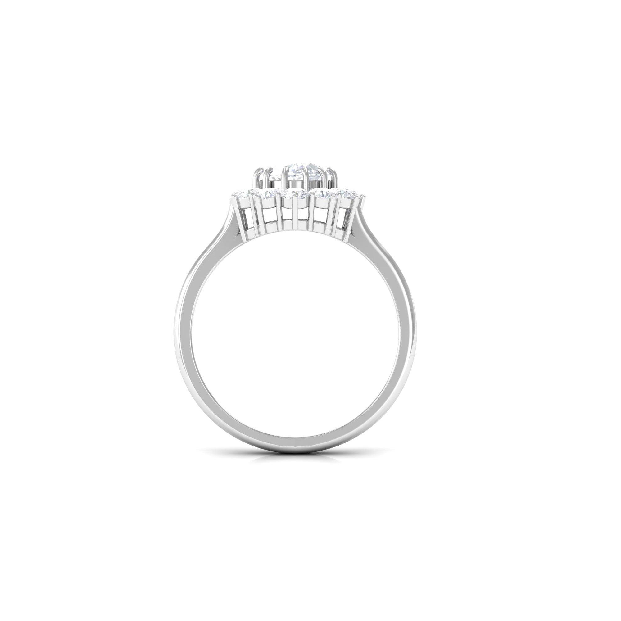 Rosec Jewels-Princess Diana Inspired Simulated Diamond Engagement Ring