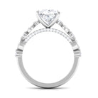 Rosec Jewels-Zircon Designer Solitaire Engagement Ring in Gold