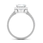 Rosec Jewels-4.75 CT Octagon Cut Zircon Classic Engagement Ring