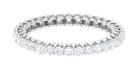 Rosec Jewels-Certified Moissanite Full Eternity Anniversary Ring