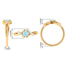 Rosec Jewels-Sky Blue Topaz and Diamond Designer Promise Ring