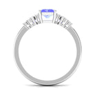 Rosec Jewels-Natural Tanzanite Solitaire Engagement Ring