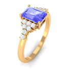 Rosec Jewels-Natural Tanzanite Solitaire Engagement Ring