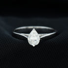 Rosec Jewels-Lab Grown Diamond Teardrop Solitaire Ring