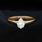 Rosec Jewels-Lab Grown Diamond Teardrop Solitaire Ring