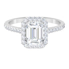 Rosec Jewels-2.75 CT Octagon Cut Moissanite Solitaire Engagement Ring