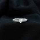 Rosec Jewels-Heart Shape Moissanite Solitaire Engagement Ring