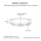 Rosec Jewels-Simple Diamond Wedding Band Ring