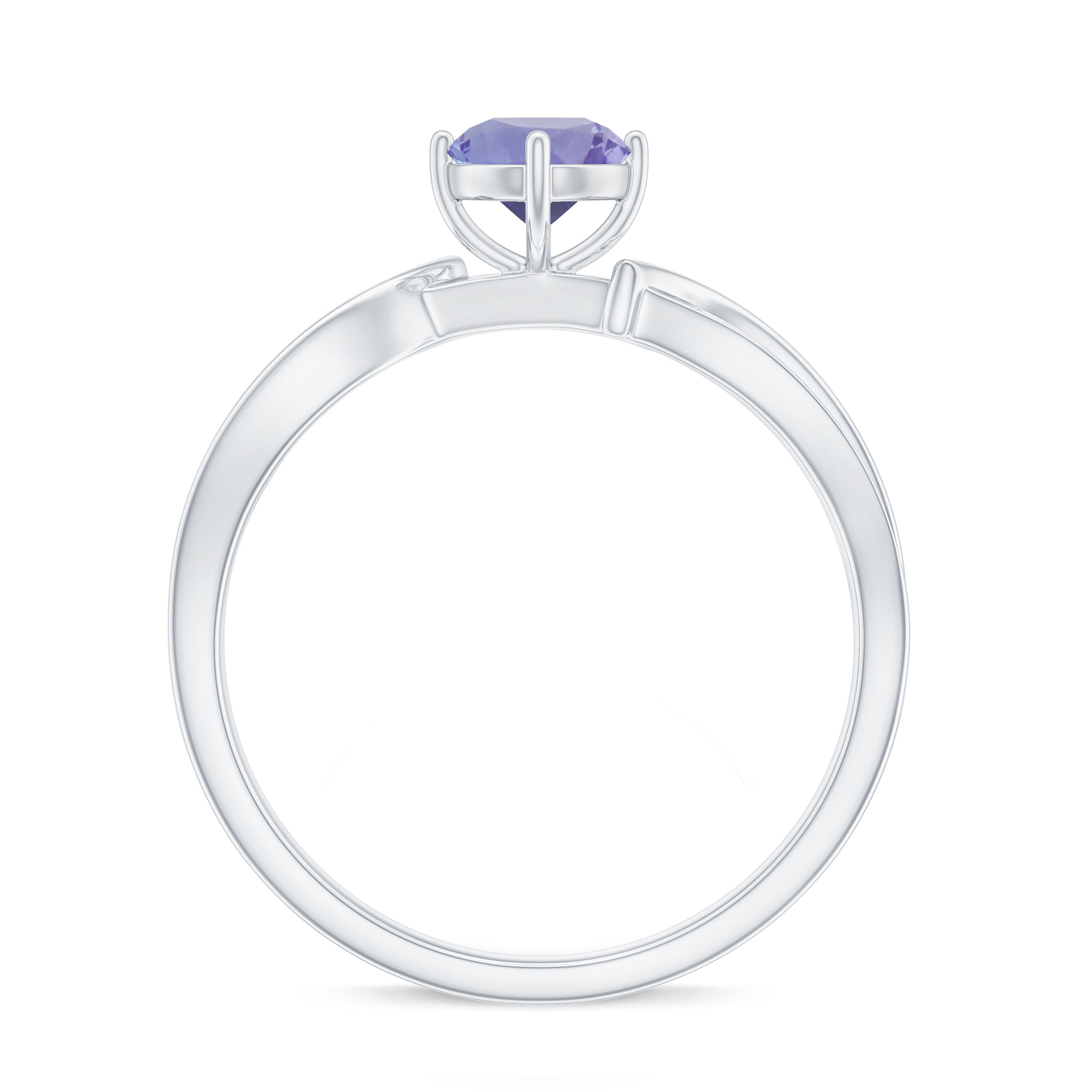 Rosec Jewels-Tanzanite and Diamond Engagement Ring