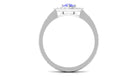 3/4 CT Minimal Tanzanite and Diamond Ring Tanzanite - ( AAA ) - Quality - Rosec Jewels