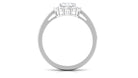 3.25 CT Octagon Cut Zircon Statement Engagement Ring Zircon - ( AAAA ) - Quality - Rosec Jewels